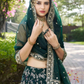 Dark Green Color Lehenga Choli In Arizona