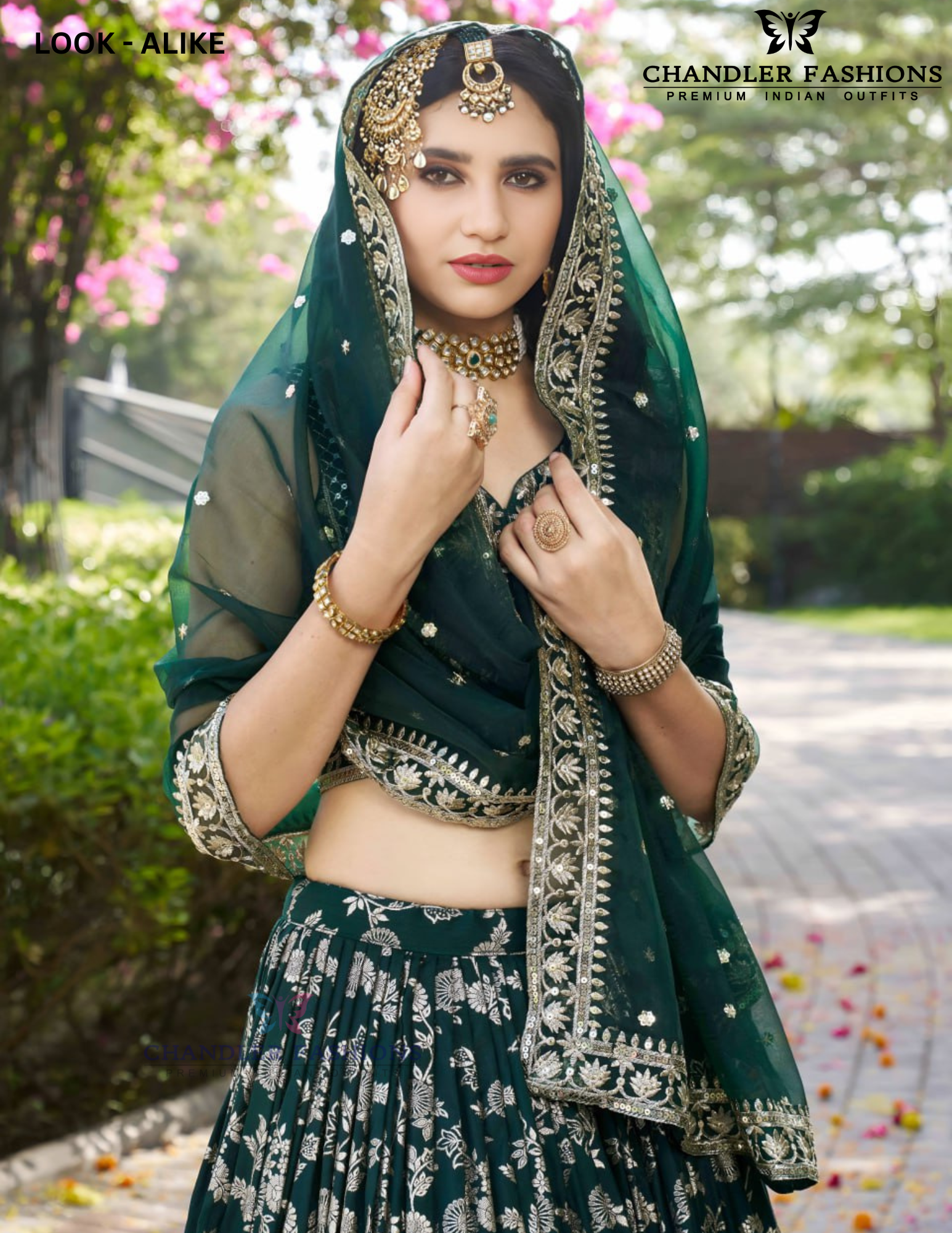 Dark Green Color Lehenga Choli In Arizona