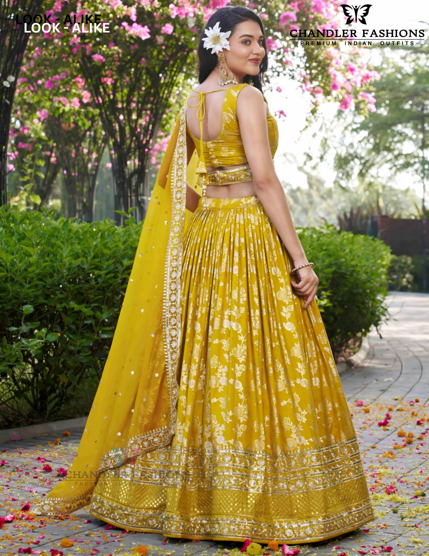 Yellow Color Silk Jacquard With Sequins And Zari Embroidery Lehenga Choli In USA
