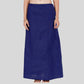 Alluring Blue Colored Cotton Readymade Petticoat For Women