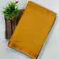 Sandal Color Silk Cotton Saree With Contrast Color Pallu Near Me
