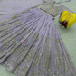 Elegant Lavender Color Embroidery Work Lehenga Choli In Mesa
