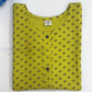 Elegant Yellow Color Rayon With Printed Work Kurti For Girls Near Me