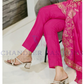 Attractive Rani Pink Color Chinon Fabric With Heavy Sequins And Embroidery Work Salwar Suits For Women In Arizona