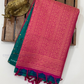 Attractive Green Color Soft Silk With Contrast Rich Pallu Zari Work Saree Near Me