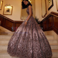 Pink Color Net With Dori And Sequins Work Lehenga In USA