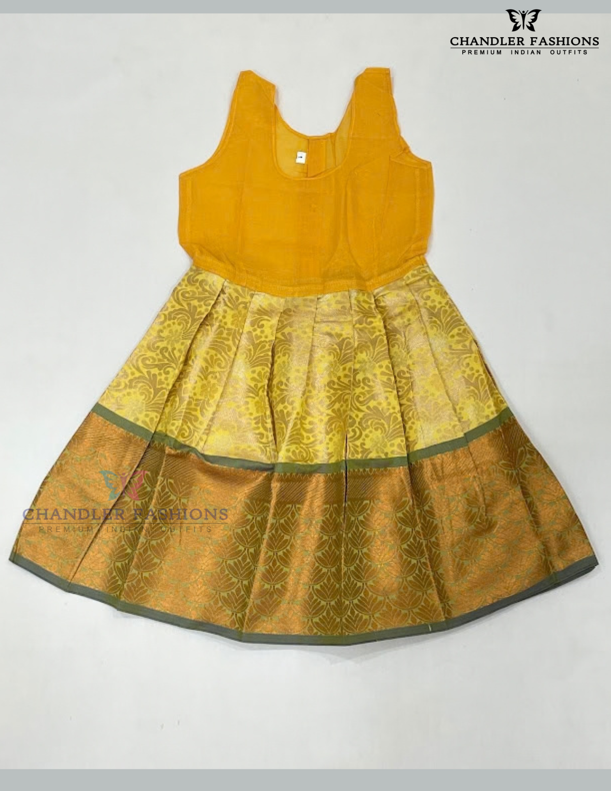 Silk With Stone Work Langa Set In Mesa