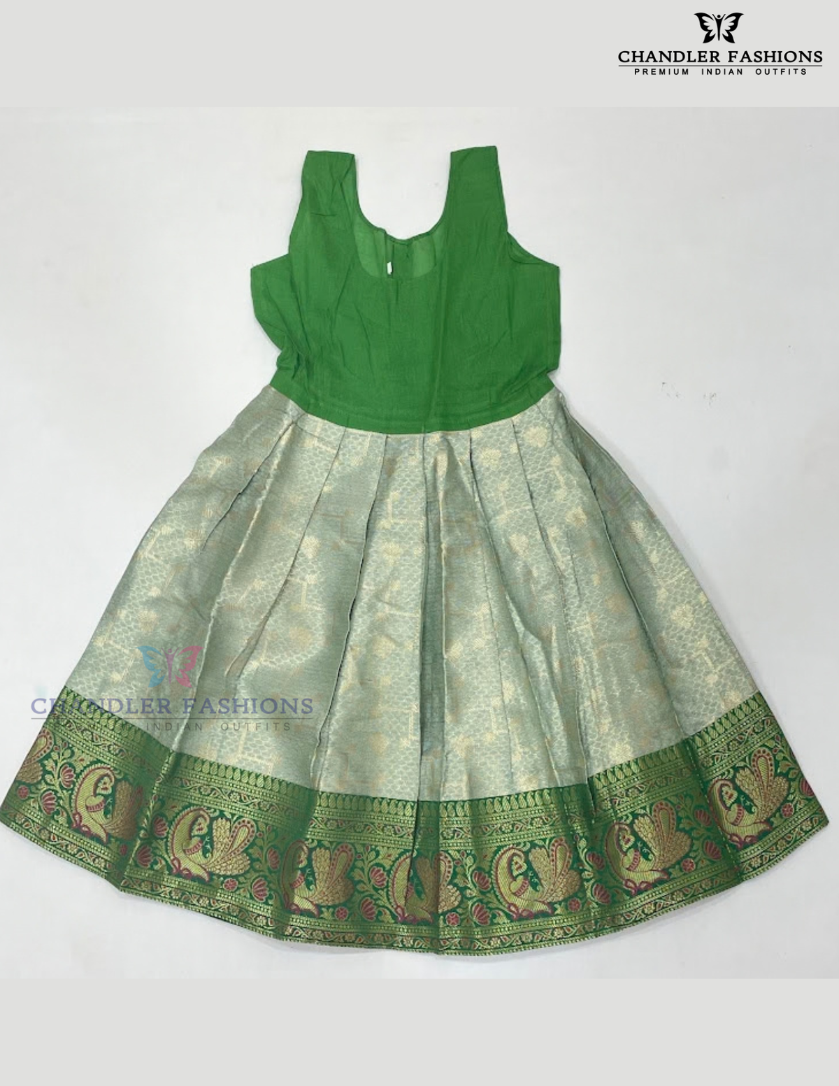 Alluring Green Color Langa Set In Phoenix