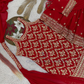 Red Color Georgette Palazzo Suits In Tempe