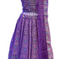 Stunning Purple Color Embroidery Work With Georgette Lehenga Choli For Women