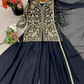 Black Color Georgette Sequins Work Palazzo Suits In Chandler