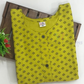 Elegant Yellow Color Rayon With Printed Work Kurti In USA