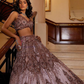 Pink Color Net With Dori And Sequins Work Lehenga Near Me