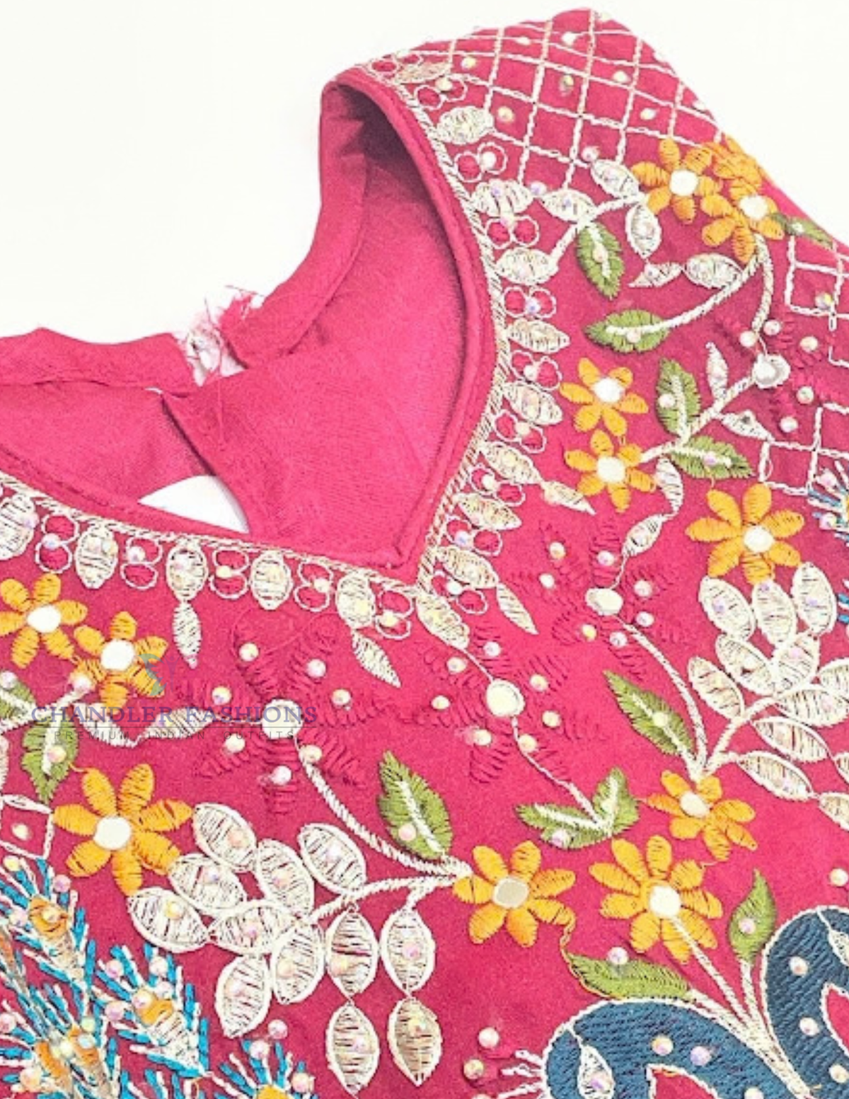  Dark Pink Colored Georgette Choli Sets For Girls In Mesa