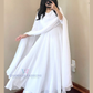 White Color Georgette Anarkali Gown Near Me