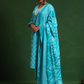 Sky Blue Color Cotton Blend With Floral Printed Work Salwar Suits Near Me
