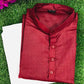  Maroon Color Men's Kurta With Pajama Pant in USA