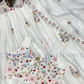 Beautiful White Color Chinon Lehenga Choli With Multicolor Thread Embroidery Work In USA
