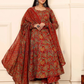 Viscose With Printed Work Anarkali Suits With Dupatta Near Me
