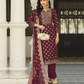 Amazing Maroon Color Rayon With Digital Printed Work Salwar Suits For Women