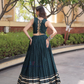 Green Color Rayon With Gamthi And Mirror Work Chaniya Choli For Women Near Me