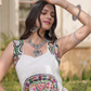 White Color Rayon With Gamthi And Mirror Work Chaniya Choli In USA