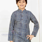 Blue Color Cotton Kurta Pajama Set Near Me