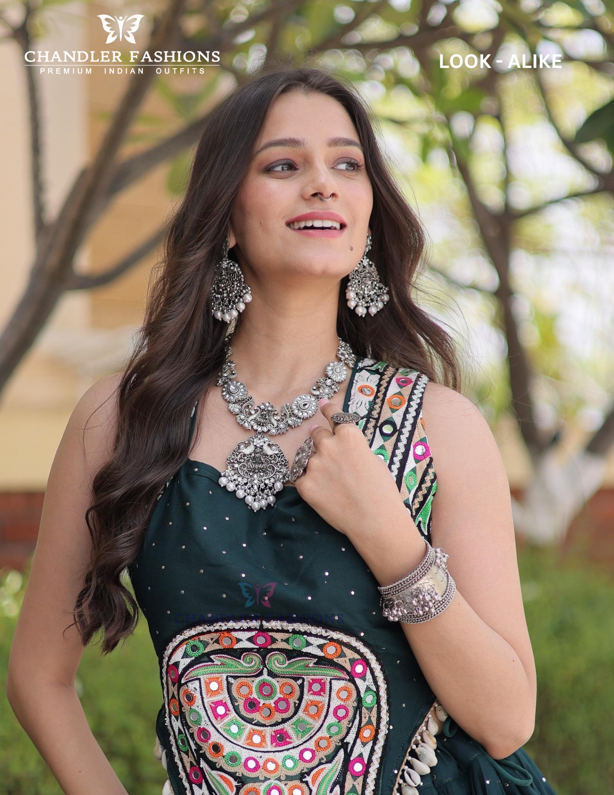Rayon With Gamthi And Mirror Work Chaniya Choli In Chandler