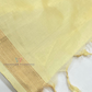 Cotton Saree With Gold Zari Border For Women In Chandler