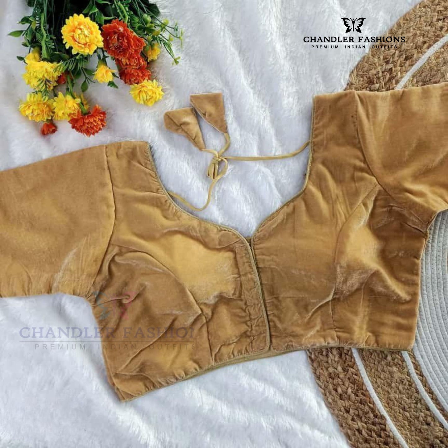 Amazing Velvet Readymade Blouse In USA