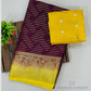 Delightful Magenta Color Georgette Saree With Zari Work Near Me