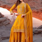  Faux Georgette Heavy Embroidery Work Sequins For Women In USA