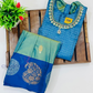 Soft Silk Langa Set With Stone Work In USA