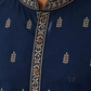  Blue Color Cotton Short Kurta For Men