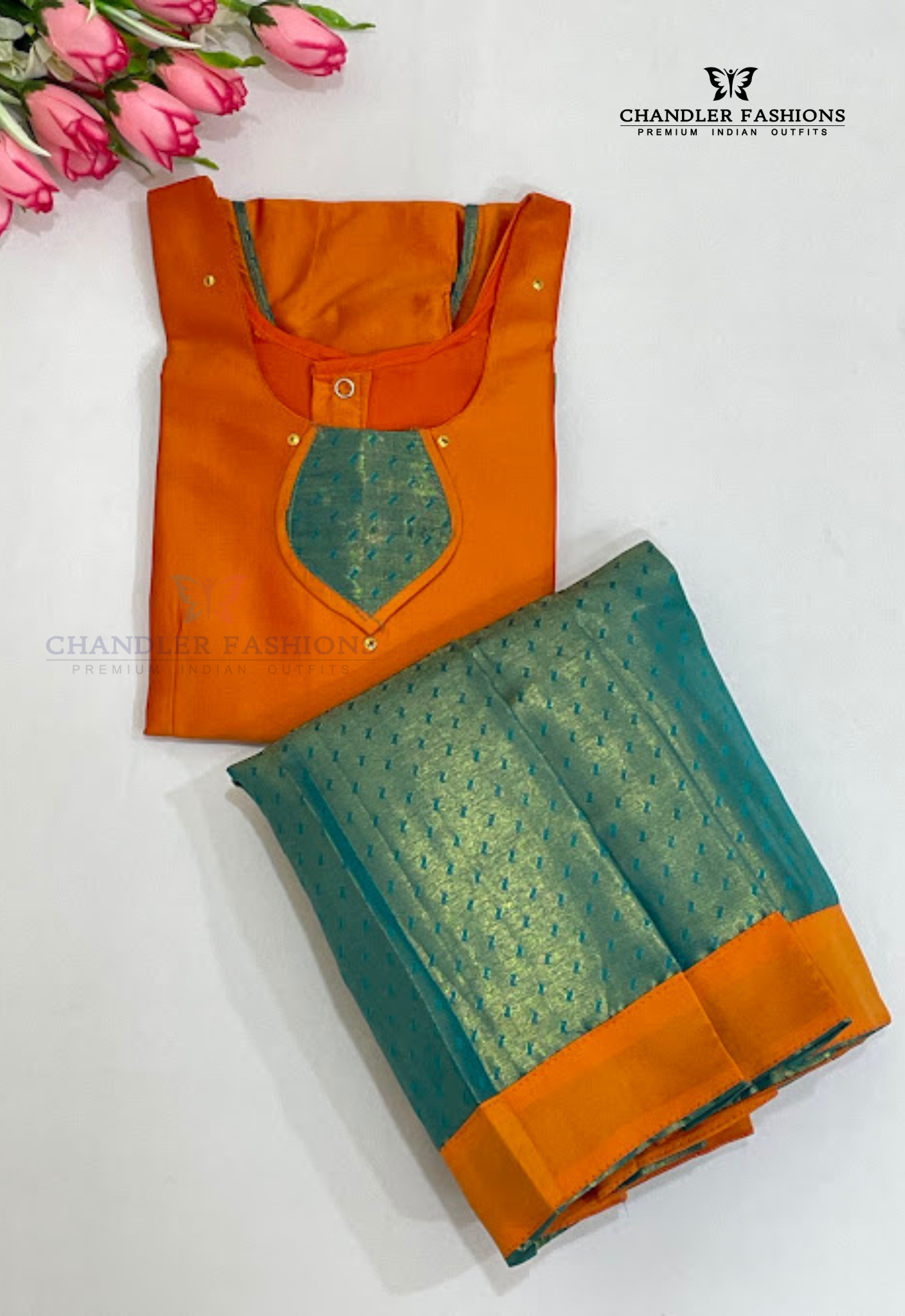 Silk Langa Sets With Zari Work For Girls Near Me