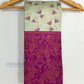 Pista Green Color With Purple Border Art Silk Saree For Women Near Me