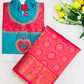 Elegant Pink Colored Silk Langa Sets In Chandler