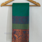 Green Color Art Silk Saree With Zari Work Near Me