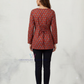 Maroon Color Cotton Short Kurti For Women Near Me