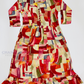 Multicolor Color Rayon With Self Design Work Kurti In USA