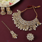 White Stones With Royal Pearl Choker Set Near Me