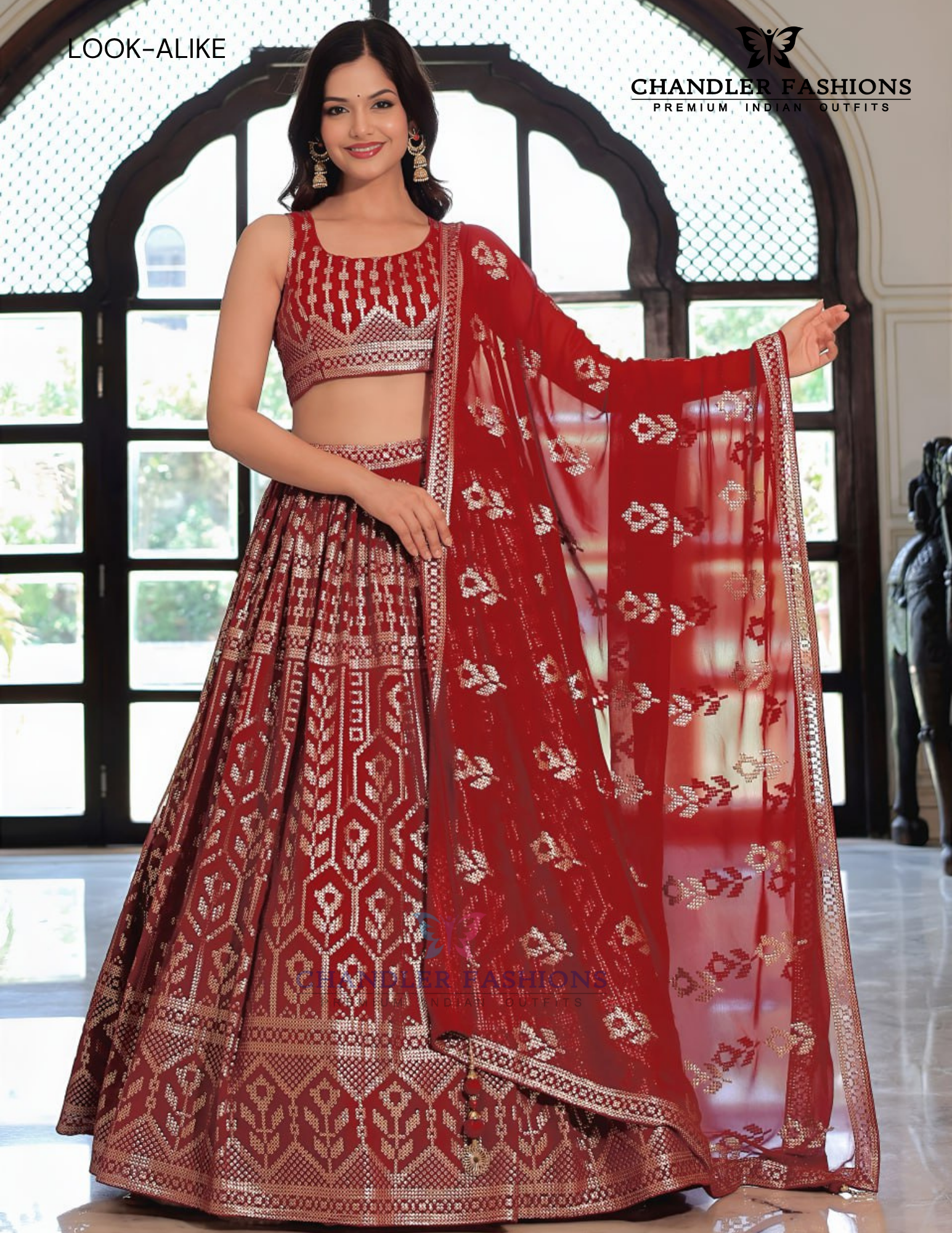 Maroon Color Georgette With Thread And Sequins Embroidery Work Lehenga Choli Near Me