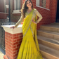Georgette Thread Work With Sequins And Coin Lace Border Lehenga Near Me