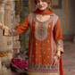 Chinon With Embroidery Work Palazzo Suits In Chandler
