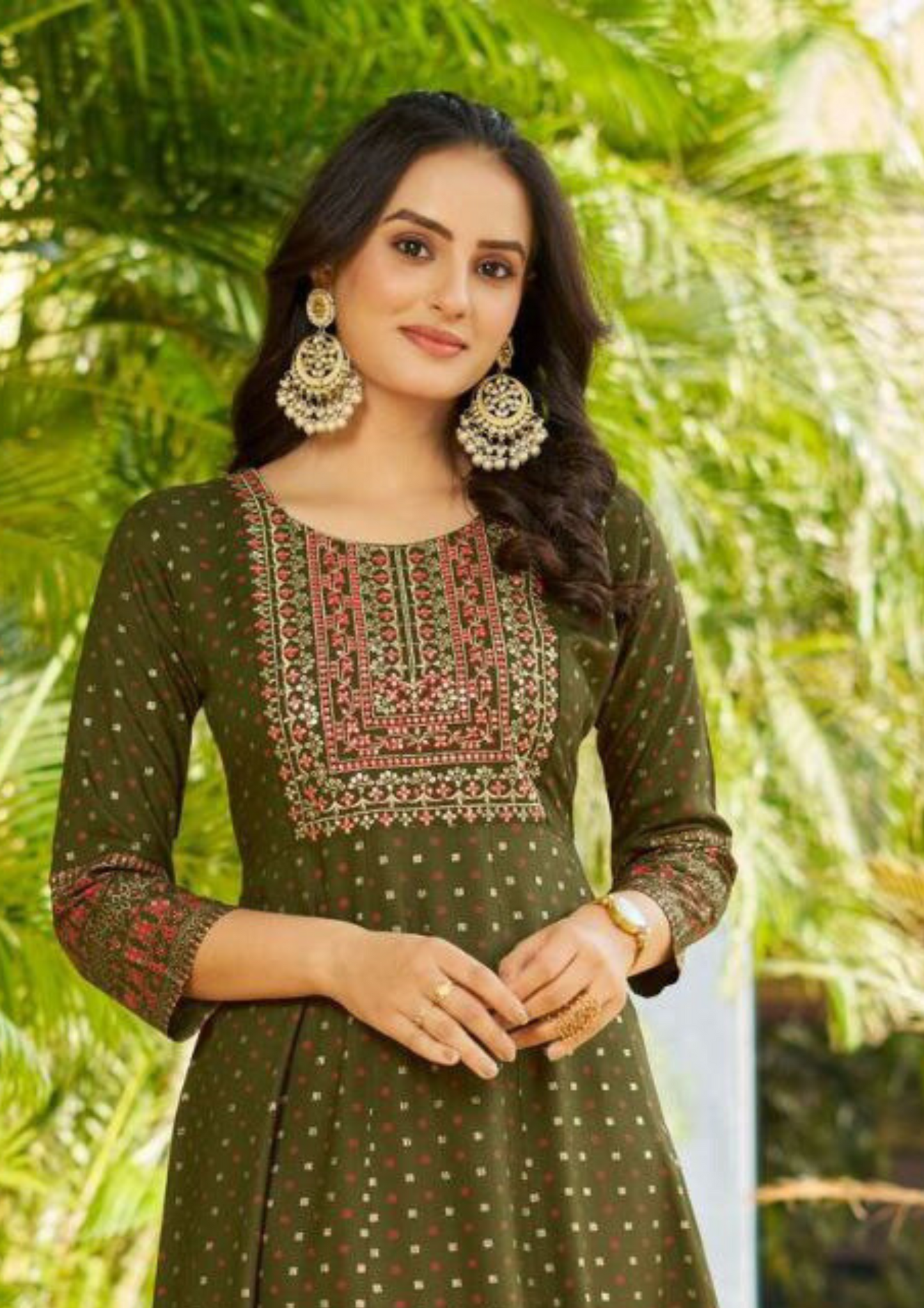 Mehendi Green Color Kurti Near Me