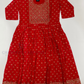  Red Color Embroidery With Sequins Work Rayon Kurti In USA