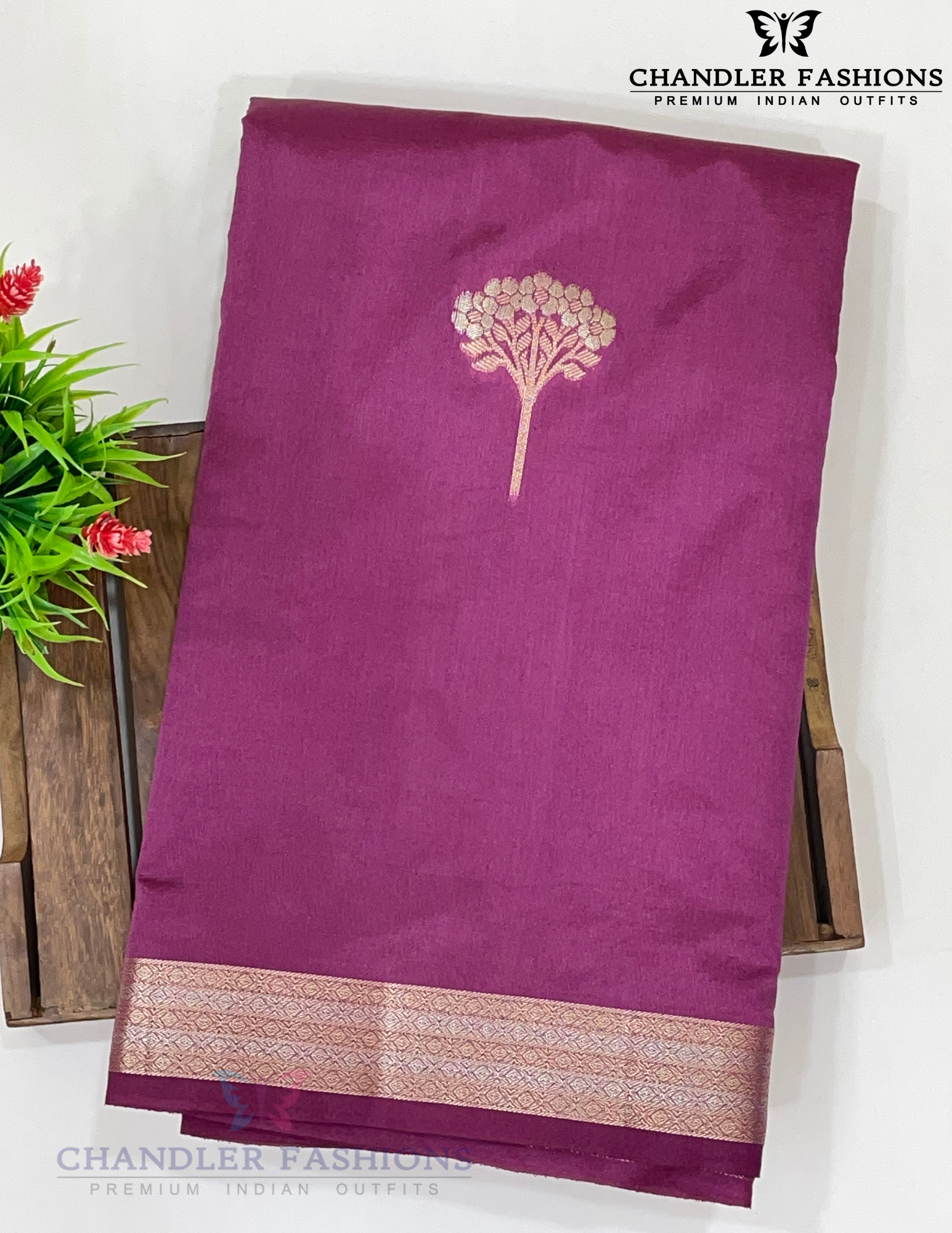 Elegant Dark Pink Color Soft Silk Saree With Blouse Near Me