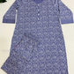 Georgous Light Purple Color Cotton With Printed Work Kurti And Palozzo Suits For Women