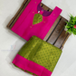 Alluring Pink Colored Self Design Silk Langa Sets Near me