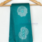 Ravishing Rama Green Color Art Silk With Silver Zari Work Saree Near Me